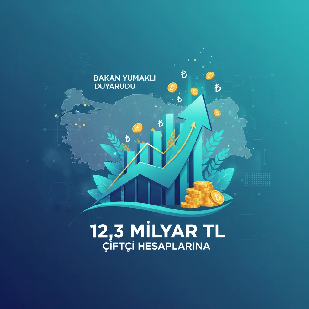 Bakan Yumaklı Duyurdu: 12,3 Milyar TL Tarımsal Destek Ödemesi Başlıyor