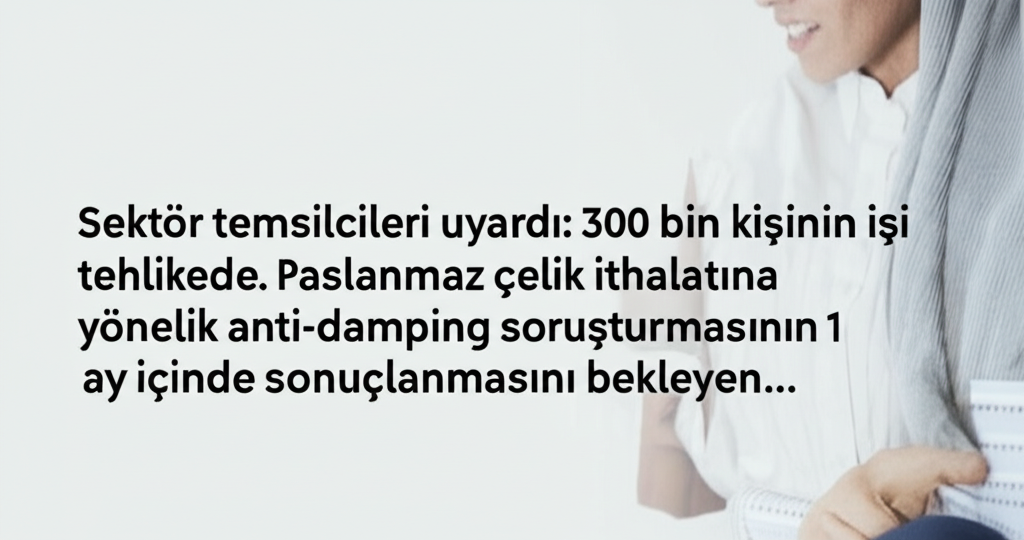 Sektör Temsilcileri Uyardı: 300 Bin Kişinin İşi Tehlikede